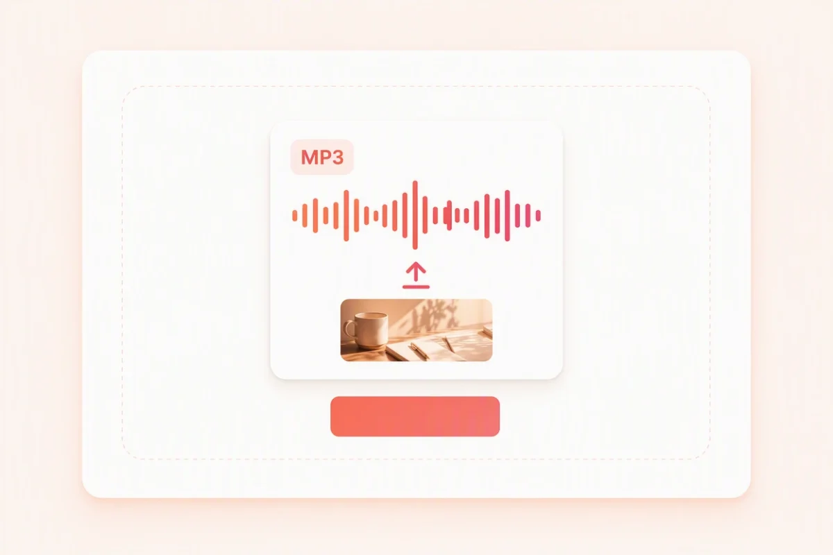 An MP3 file ready to upload into the ScribeTo transcription workspace